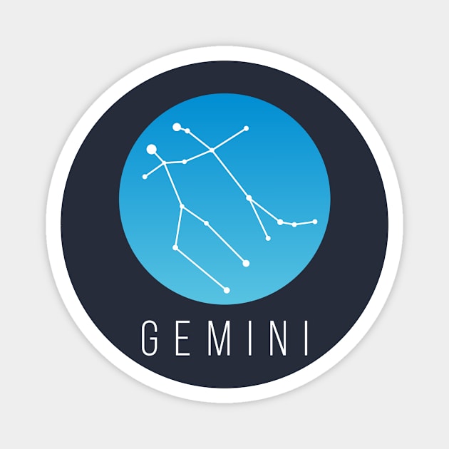 Gemini Constellation Magnet by Jennifer